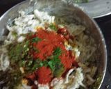 A picture of step 2 of Onion pokra/Pkoda.