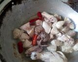 A picture of step 2 of Chicken Karahi.