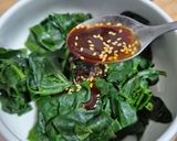 Foto del paso 3 de la receta: Bancham de espinaca y sésamo
