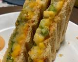 Grilled cheese chilli sandwich recipe step 5 photo