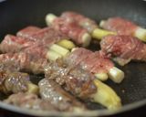 牛肉白蘆筍捲佐巴沙米可醋蘑菇醬汁的食譜步驟3照片