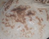 A picture of step 1 of Baladi Bread on a Sieve 🥰.