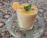 A picture of step 6 of Muskmelon almond milk shake.
