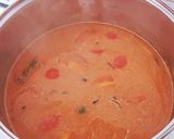 A picture of step 5 of Salmon fillet curry.
