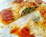 Foto del paso 5 de la receta: Raviolis caseros rellenos de espinaca y bacon
