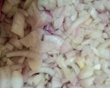 A picture of step 1 of Paneer bhurji.