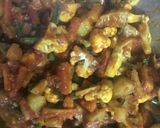 A picture of step 4 of Cabbage parcels.