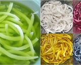 Hình bước làm 4 của món Mứt dừa ngũ sắc