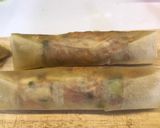 A picture of step 3 of Fried Spring Rolls.