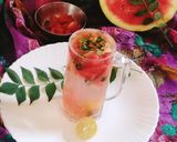 A picture of step 4 of WATERMELON 🍉 LEMON Mojito.