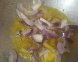 A picture of step 2 of Cauliflower peas veg.