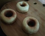 A picture of step 4 of Baked Malpua Doughnuts with Thandai masala.