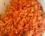 A picture of step 3 of Macaroni and Mince (Quick and easy meal).