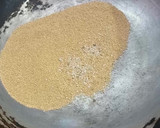 A picture of step 3 of Amaranth Popcorn.