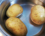 Foto del paso 2 de la receta: Patatas rellenas de crema de calabaza con champiñones