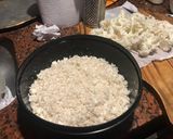 Foto del paso 1 de la receta: Pizza con base de coliflor