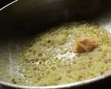 A picture of step 5 of Palak paneer.