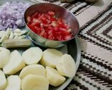 अचारी आलू रेसिपी चरण 1 फोटो