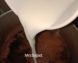 A picture of step 3 of Karak Chai.