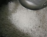 A picture of step 5 of Suji Barfi.