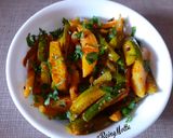 A picture of step 6 of Ivy gourd - Potato Subzi.