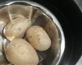 A picture of step 1 of Bread rolls.
