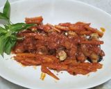 Foto langkah ke 4 dari resep Cumi Buncit Saos Pedas Manis.