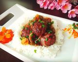 ওটস মাঞ্চুরিয়ান রাইস রেসিপি ধাপ - 12 ছবি