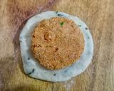 A picture of step 4 of Bedmi Puri.