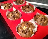 Une image de l'étape 12 de Muffins aux 3 chocolats.
