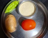 A picture of step 1 of Little Millet Pulao.
