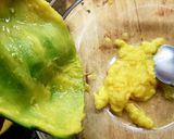 Foto del paso 1 de la receta Ensalada de brotes tiernos y Espinacas con vinagreta de Mango