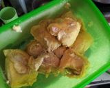 Foto langkah ke 4 dari resep Bubur Durian Kacang Ijo.