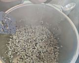 รูปขั้นตอนการทำที่ 2 ของ ริซอตโต้หมึกดำ Squid ink resotto