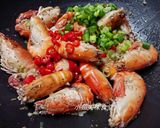 蒜味椒鹽蝦的食譜步驟3照片