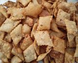 A picture of step 3 of Spicy Namakpara in 30 minutes for tea time snack.