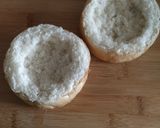 A picture of step 4 of "Schezwan Maggi with Baked Bread Bowl".
