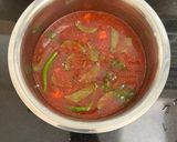 A picture of step 2 of Strawberry Golguppa.