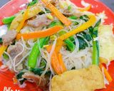 Hình bước làm 3 của món Bún xào