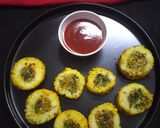पोटैटो स्टफड रवा डिस्क रेसिपी चरण 7 फोटो