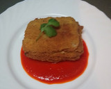 Foto del paso 4 de la receta: Pencas con jamón york, queso y salsa de pimiento