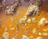 A picture of step 10 of Chicken Badami Korma😋.