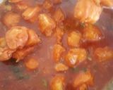 A picture of step 4 of Paneer chilli.