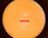 A picture of step 2 of Muskmelon Peda.