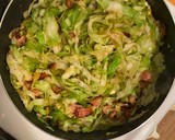 A picture of step 4 of Fried Cabbage & Bacon.