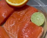 Foto del paso 1 de la receta: *SALMÓN AL CITRUS CON HONGOS Y SALSA CREMOSA CON CHILE CHIPOTLE*