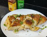 गार्लिक ब्रेड(garlic bread recipe in hindi) रेसिपी चरण 5 फोटो