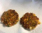 A picture of step 7 of Quinoa and Prawn Fritters.