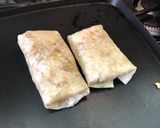 A picture of step 9 of Sonoran Machaca Burritos.