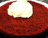 A picture of step 7 of Red velvet cake.